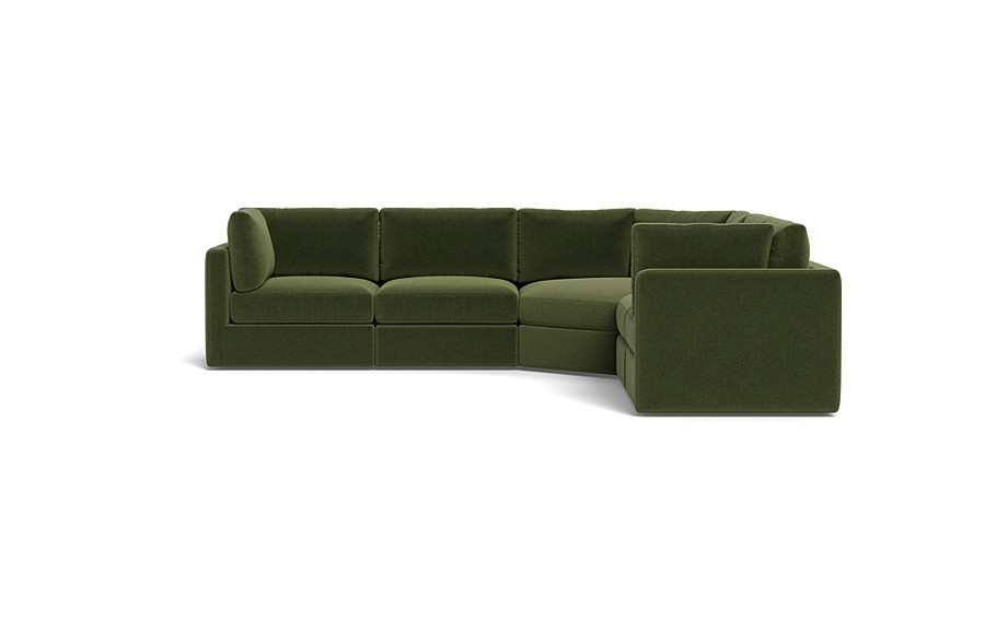 Tatum Modular 5-Seat Wedge Corner Sectional - Image 4