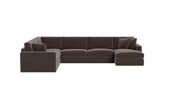 James 4-Piece 5-Seat Corner Chaise Sectional Right - Image 0