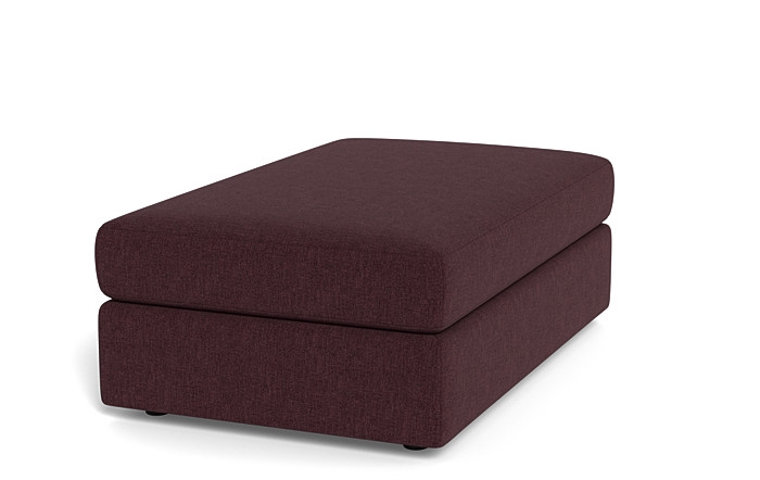 Lee Larger Rectangle Ottoman with Storage Option - Image 2