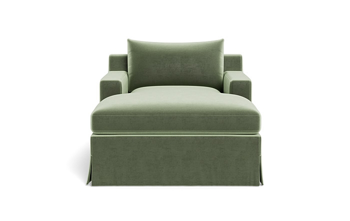 Sloan Slipcovered Chaise Lounge - Image 0