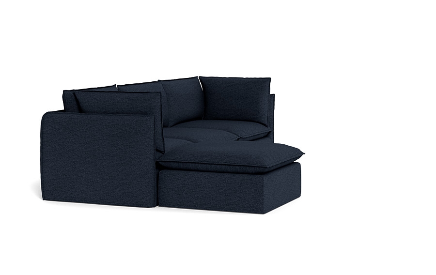 Josie Slipcovered Modular 3-Seat Chaise Sectional - Image 1