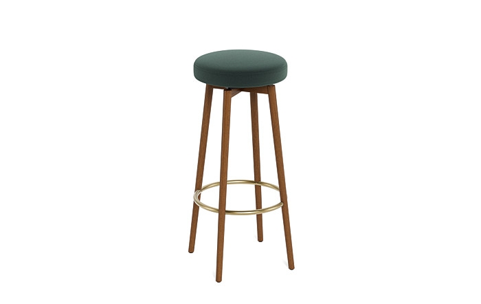 Caspine Upholstered Counter Stool - Image 3