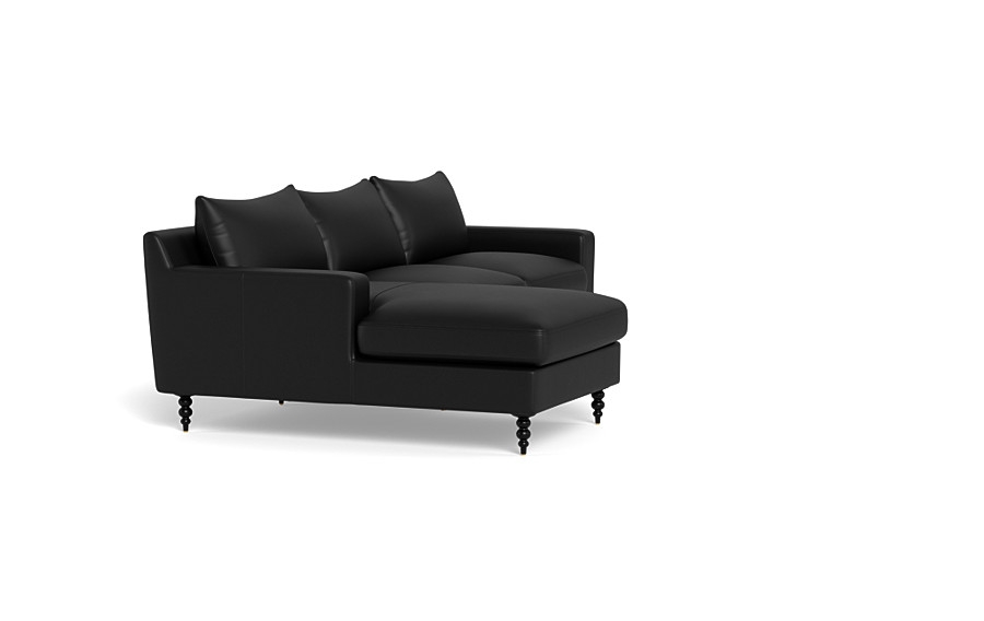 Sloan Leather  Chaise Sectional - Image 2