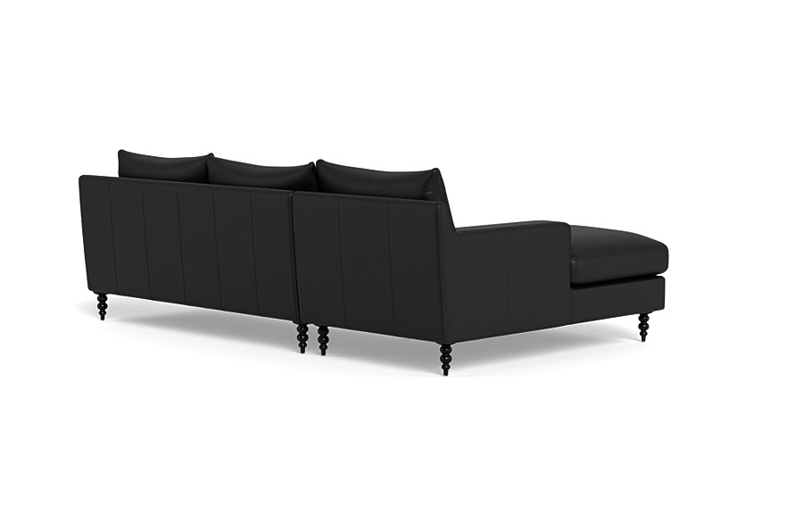 Sloan Leather  Chaise Sectional - Image 3