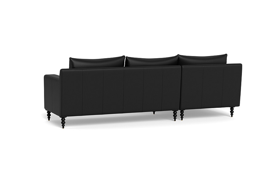 Sloan Leather  Chaise Sectional - Image 1