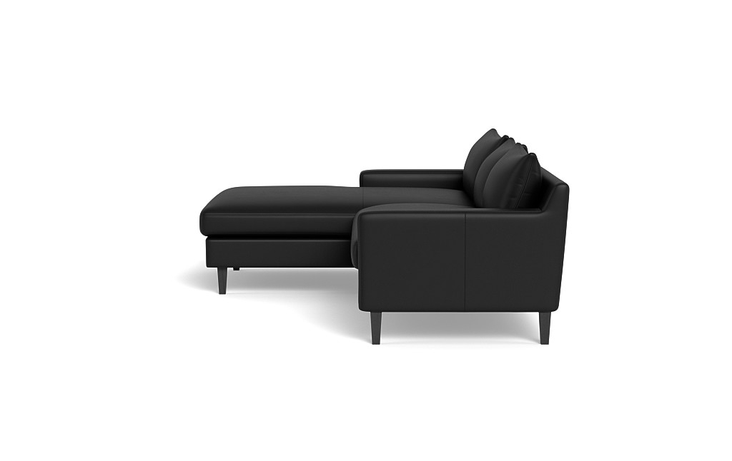 Sloan Leather  Chaise Sectional - Image 4