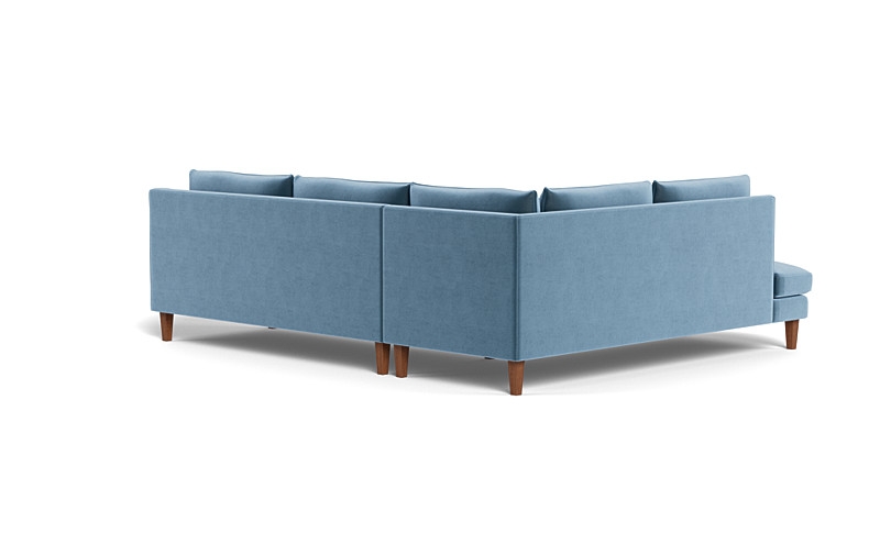 Caitlin 3-Seat  Bumper Sectional by The Everygirl® - Image 1