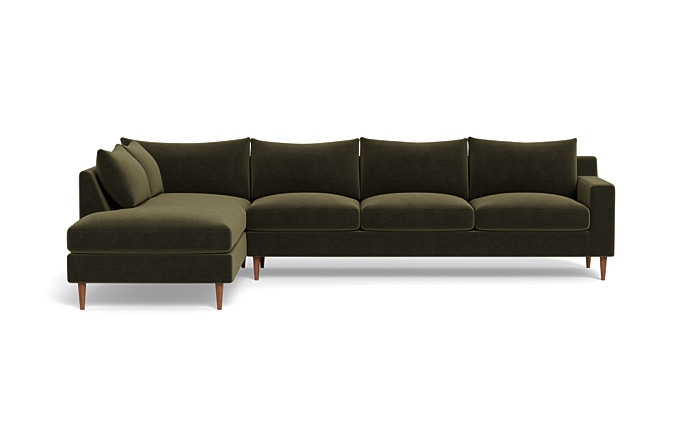 Sloan 4-Seat  Bumper Sectional - Image 0