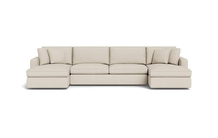 James 3-Piece 4-Seat U Chaise Sectional - Image 0