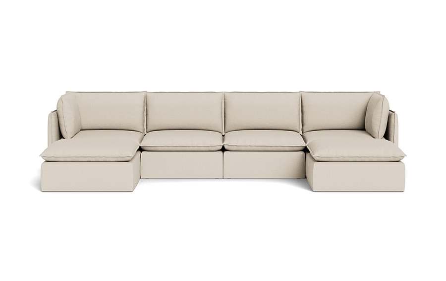 Josie Slipcovered Modular U-Shaped Sectional - Image 0