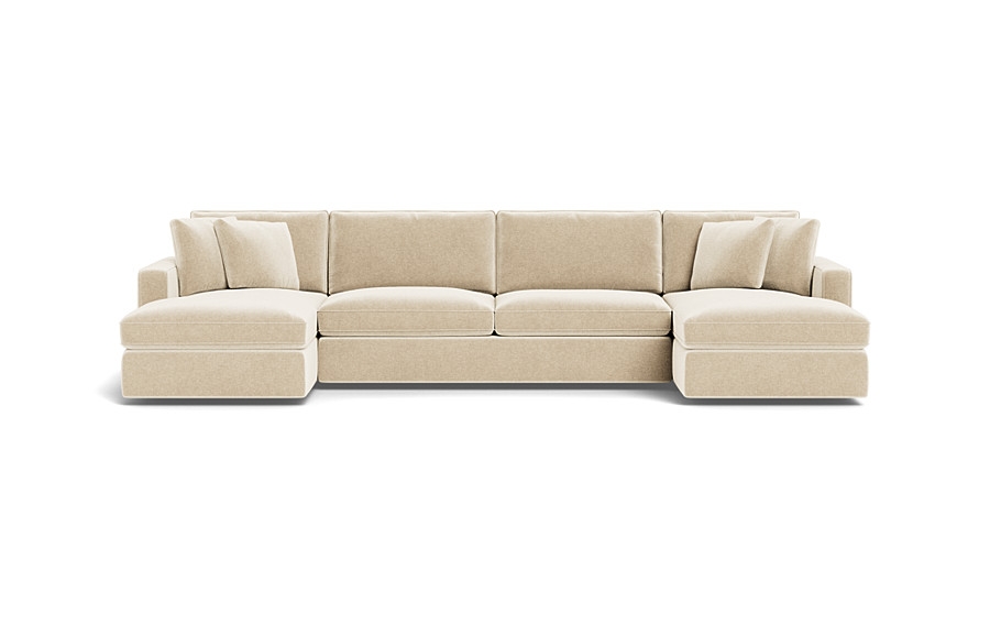 James 3-Piece 4-Seat U Chaise Sectional - Image 0