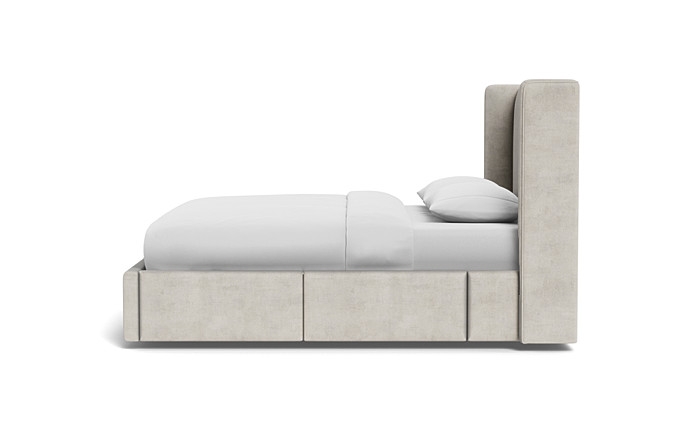Graham Upholstered Bed with Storage Option - Image 4