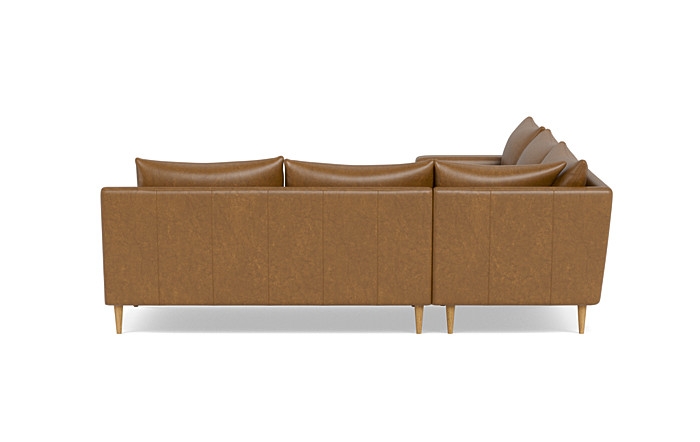 Sloan Leather 4-Seat Corner Sectional Sofa - Image 2