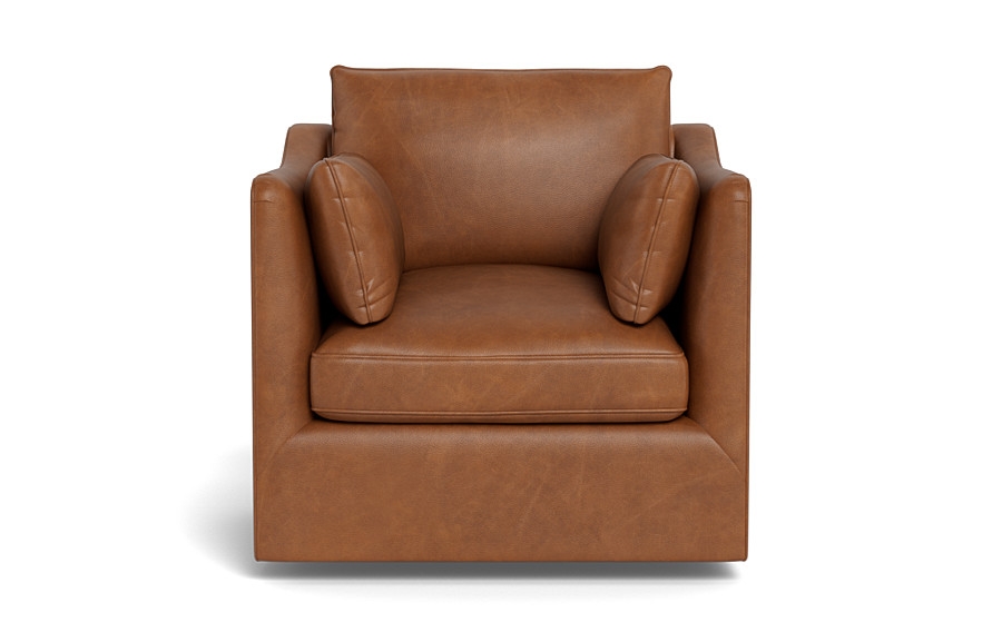 Caitlin Leather Swivel Chair by The EverygirlÃ?Â® - Image 0