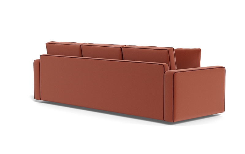 James 3-Seat Sofa with Contrast Piping - Image 2