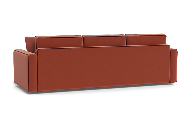 James 3-Seat Sofa with Contrast Piping - Image 1