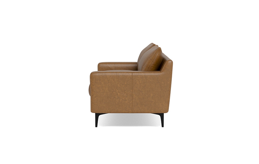 Sloan Leather Loveseat - Image 1