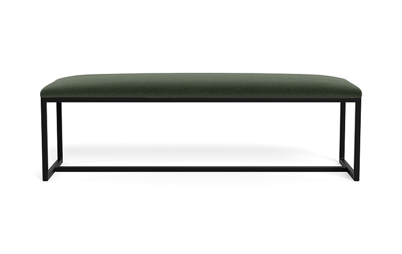 Fritz Metal Framed Upholstered Bench - Image 0