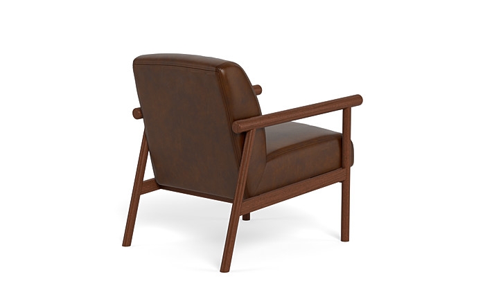 Harris Leather Accent Chair - Image 1