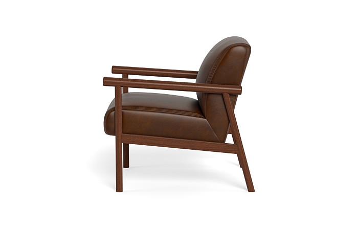 Harris Leather Accent Chair - Image 4