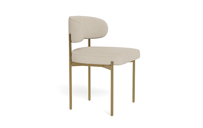 Hollis Metal Framed Upholstered Chair - Image 3