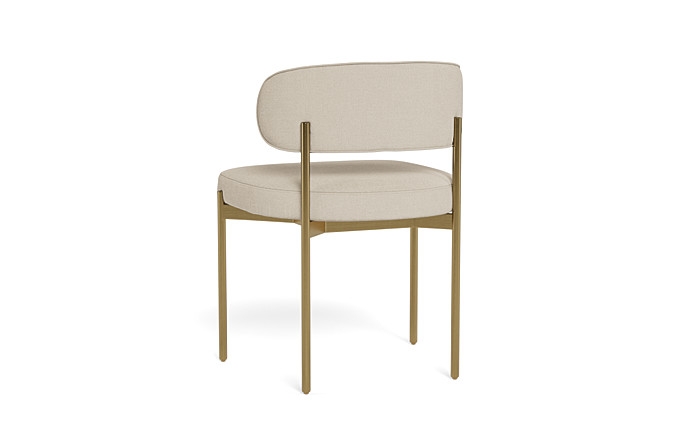 Hollis Metal Framed Upholstered Chair - Image 4