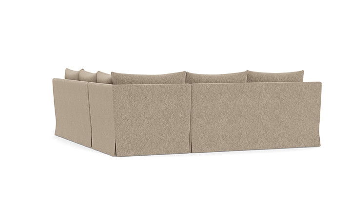 Sloan Slipcovered Corner 4-Seat Sectional Sofa - Image 1