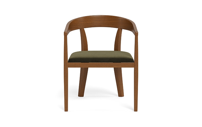 Monroe Wood Framed Upholstered Chair - Image 0