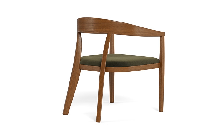 Monroe Wood Framed Upholstered Chair - Image 3