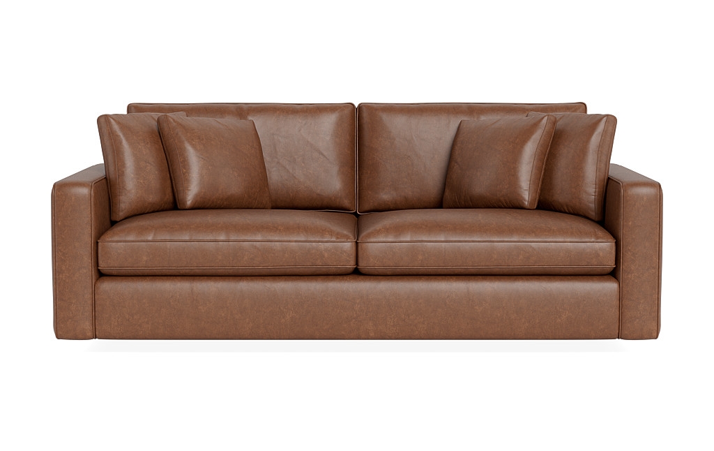 James Leather 2-Seat Sofa - Image 0