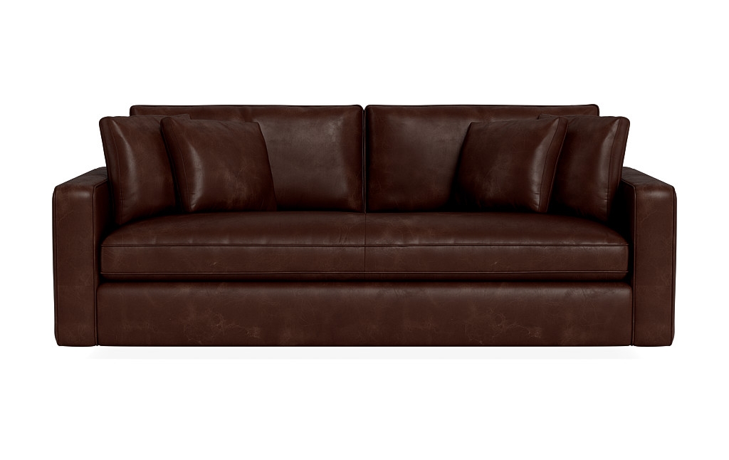 James Leather 2-Seat Sofa - Image 0