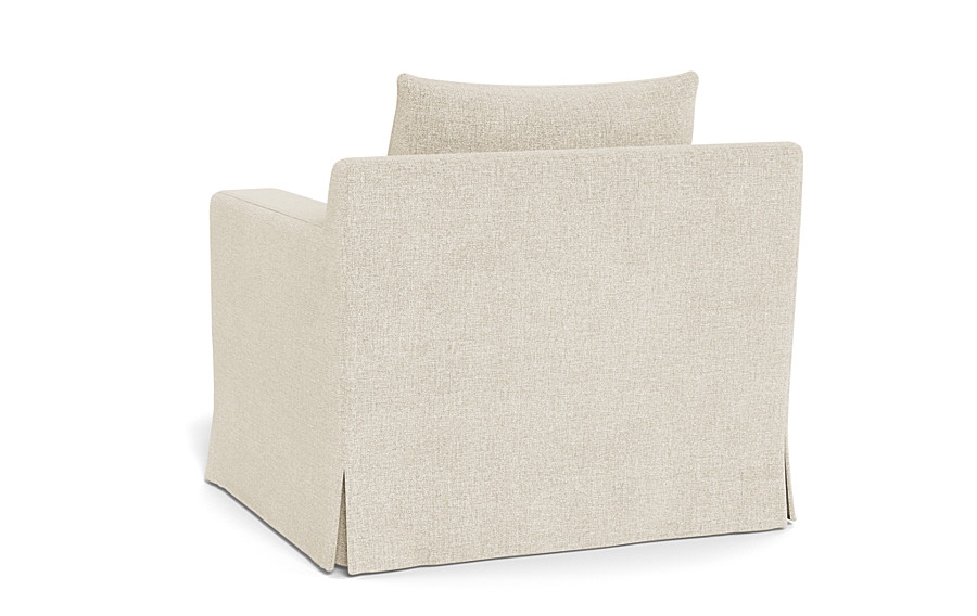 Sloan Slipcovered Swivel Glider Accent Chair - Image 4