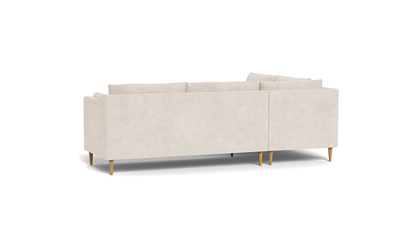 Caitlin 3-Seat  Bumper Sectional by The Everygirl® - Image 3