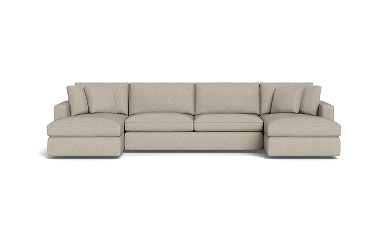 James 3-Piece 4-Seat U Chaise Sectional - Image 0