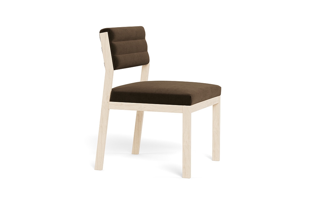 Nora Upholstered Armless Chair - Image 2
