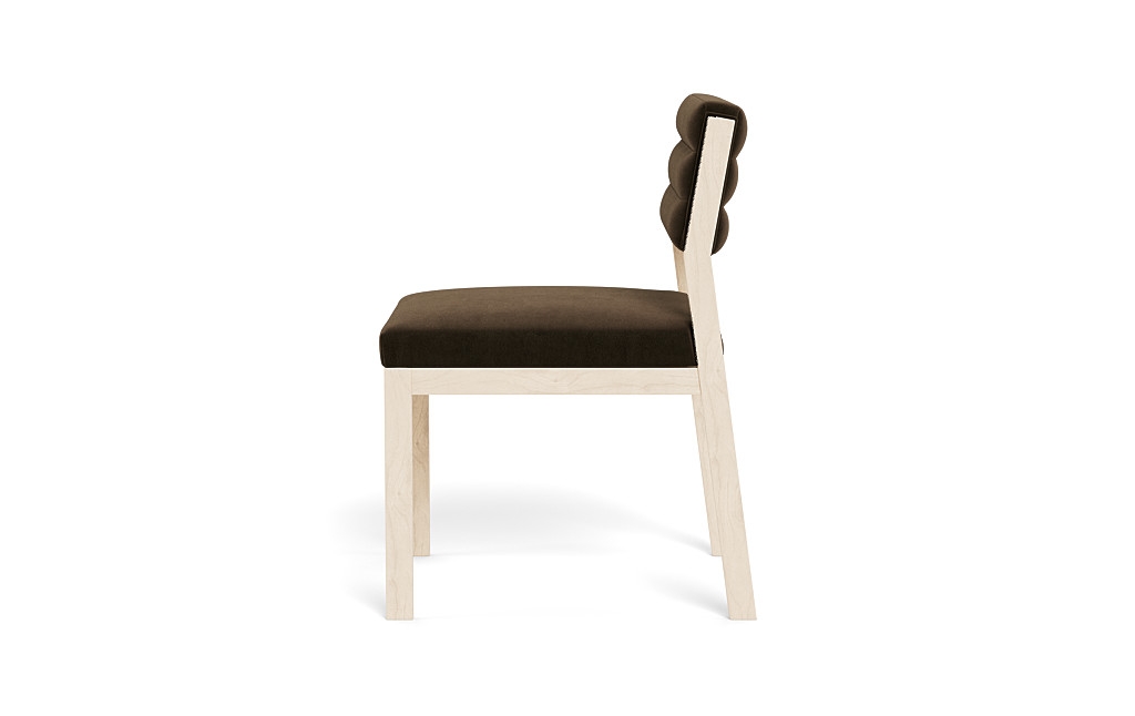Nora Upholstered Armless Chair - Image 3