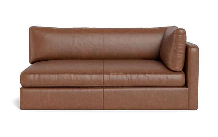 Tatum Leather Modular Right Arm Sofa - Image 0