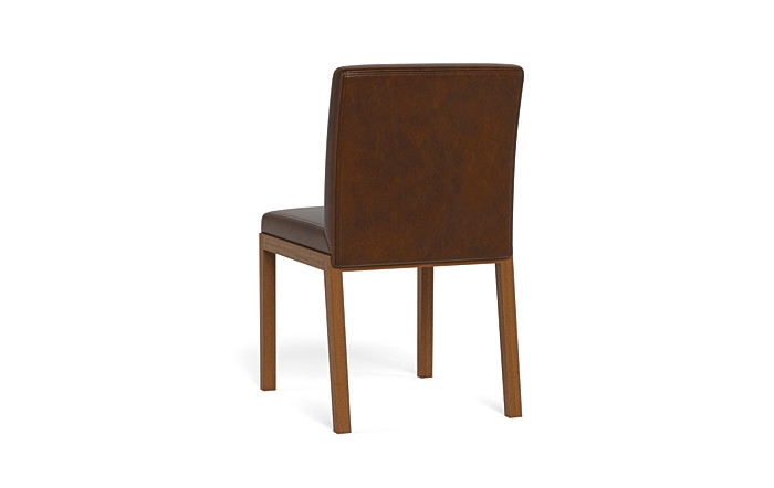 Callen Leather Wood Framed Upholstered Chair - Image 4