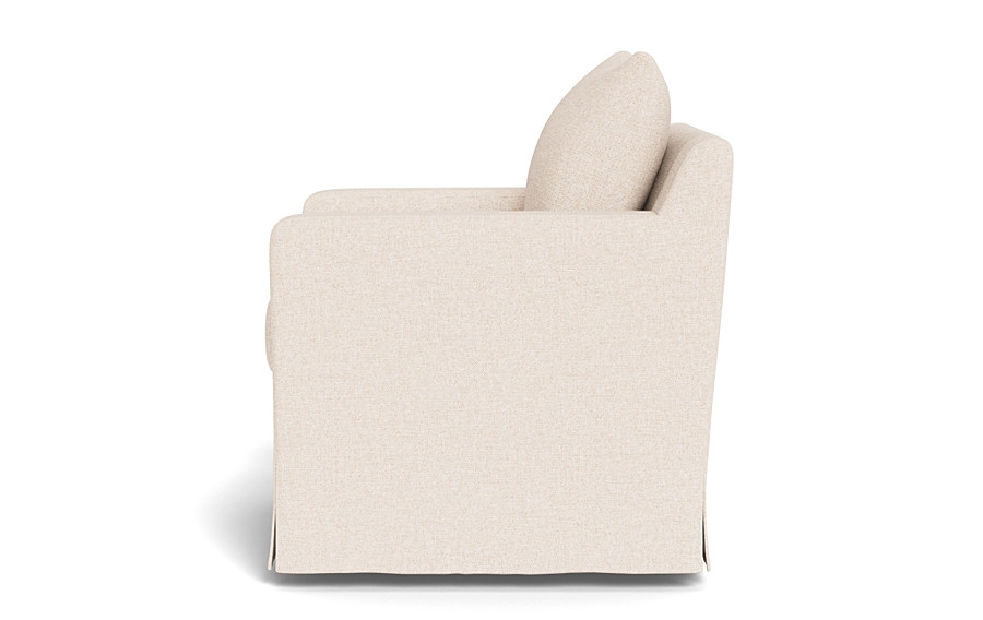 Sloan Slipcovered Swivel Chair - Image 4