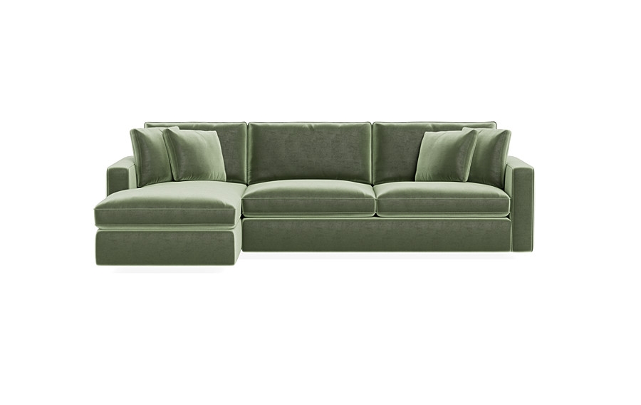 James 3-Seat Left Chaise Sleeper Sectional - Image 0