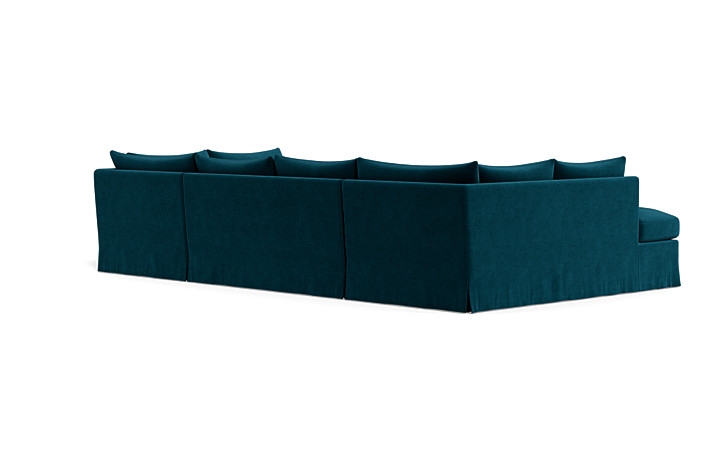 Sloan Slipcovered 3-Piece U-Bumper Sectional - Image 2