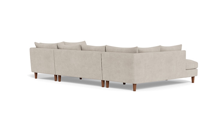 Sloan 3-Piece U-Bumper Sectional - Image 3