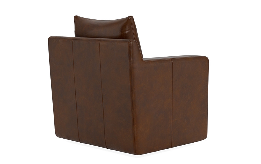 Sloan Leather Swivel Chair - Image 1