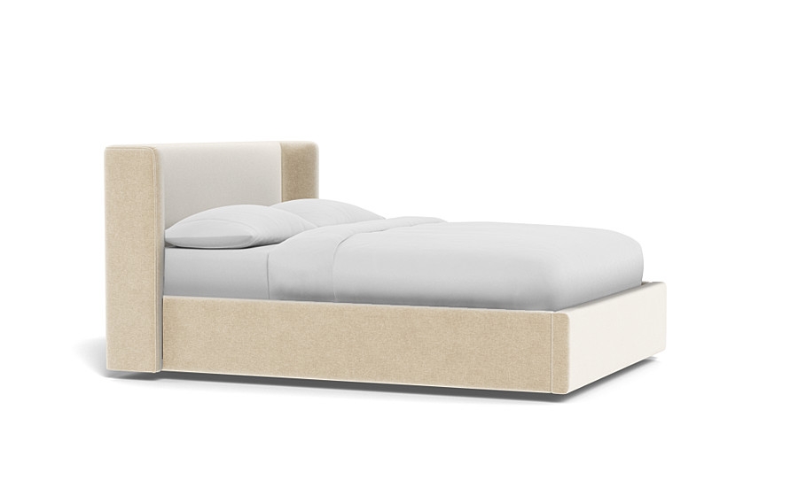 Graham Upholstered Bed with Storage Option - Image 1