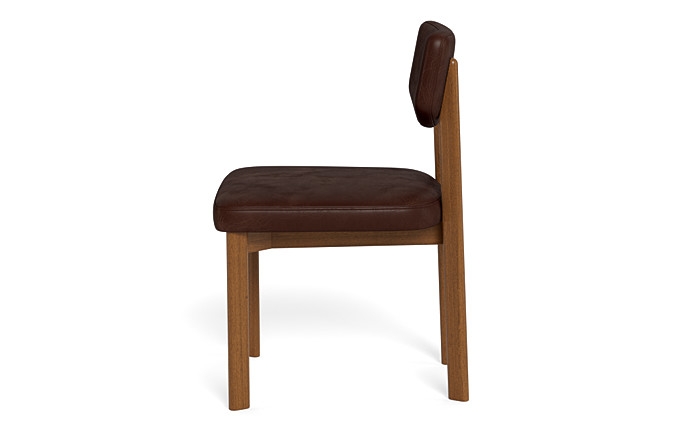 Jensen Leather Wood Framed Upholstered Chair - Image 1