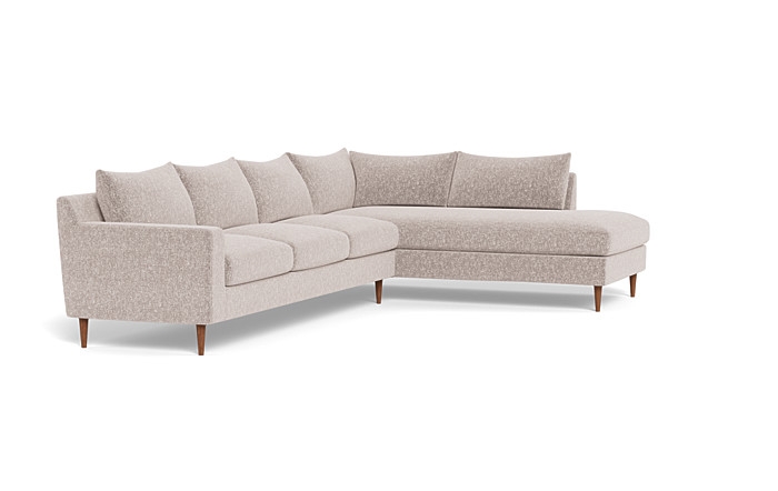 Sloan 4-Seat  Bumper Sectional - Image 4