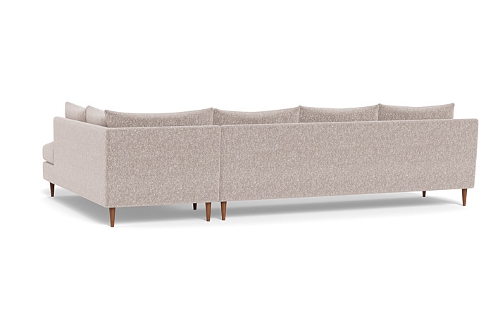 Sloan 4-Seat  Bumper Sectional - Image 3