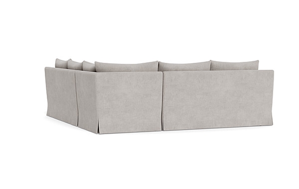 Sloan Slipcovered Corner 4-Seat Sectional Sofa - Image 2