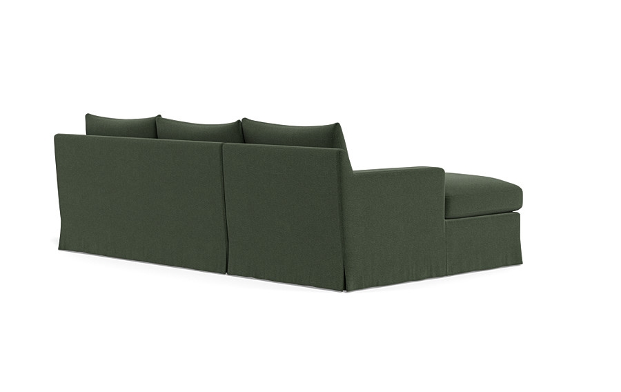 Sloan Slipcovered  Chaise Sectional - Image 1