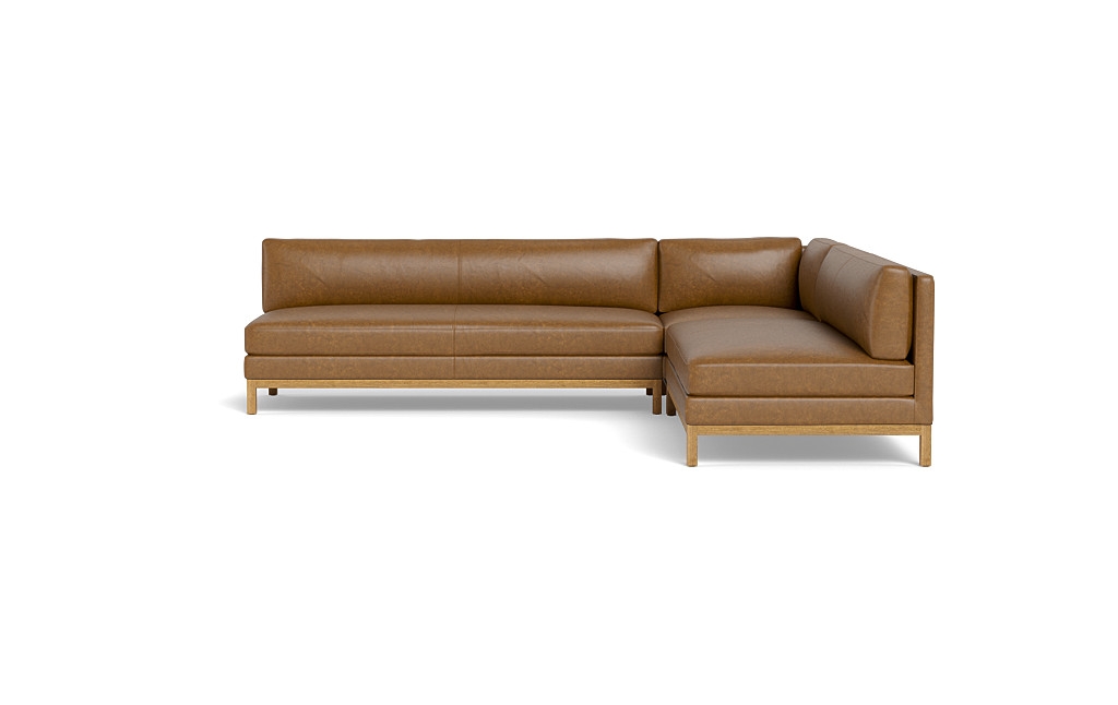 Jasper Leather Corner Sectional - Image 2